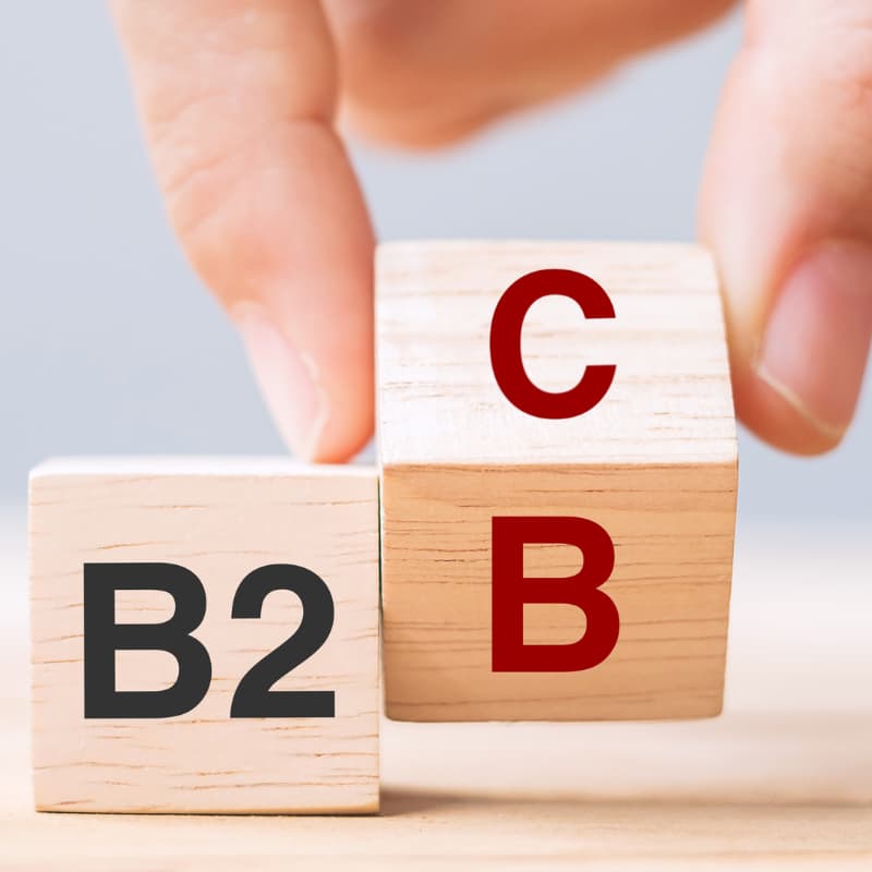 parcours client B2B et B2C